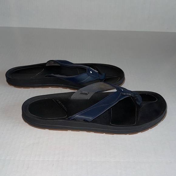Astral Felipe Blue Strap Flip Flop Sandals - Picture 4 of 8